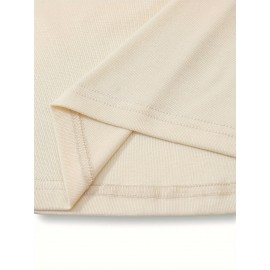 3 Packs Ruched Crew Neck T-Shirts, Casual Long Sleeve Top For Spring & Fall, Women's Clothing