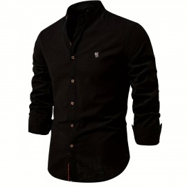 Men's Cotton Long Sleeve Shirts Men's Clothes